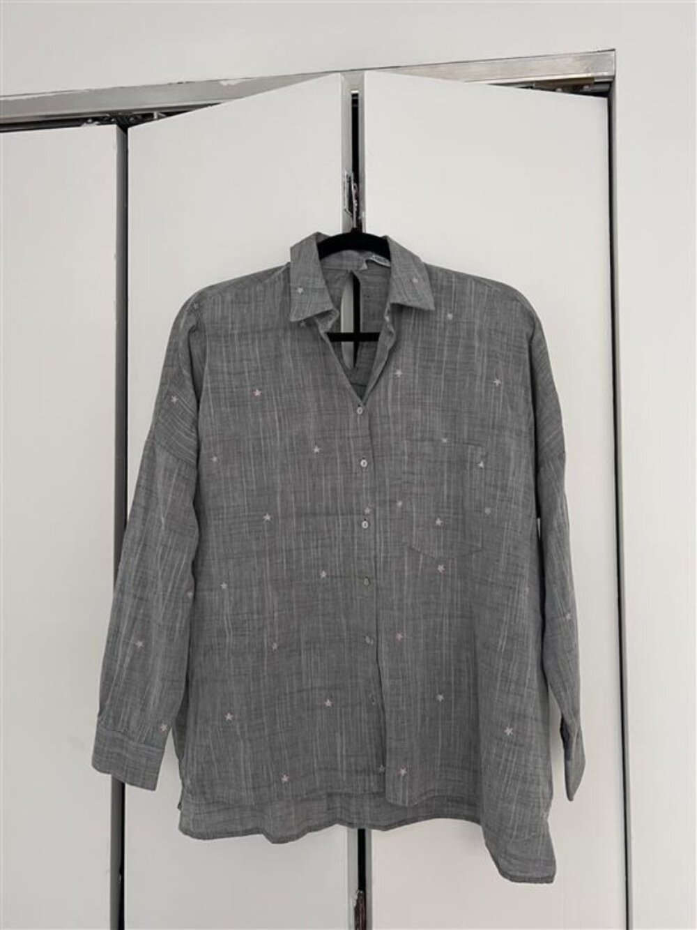 Zara Gray Blouse